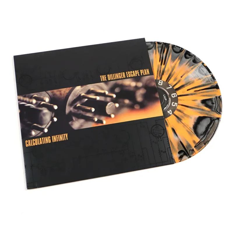 THE DILLINGER ESCAPE PLAN CALCULATING INFINITY LP - TRI-COLOR