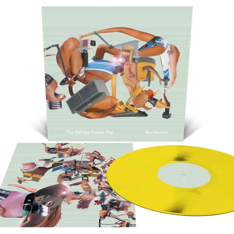 THE DILLINGER ESCAPE PLAN MISS MACHINE REISSUE LP - OPAQUE YELLOW