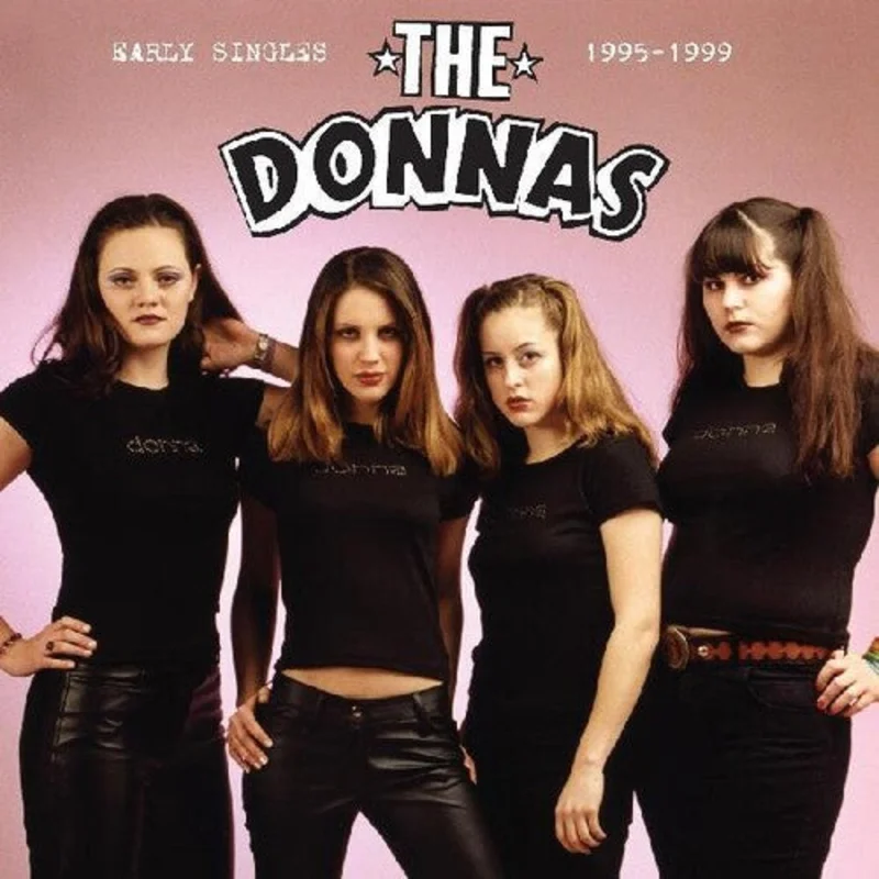THE DONNAS - EARLY SINGLES 1995-1999 - PURPLE COLOR - VINYL LP