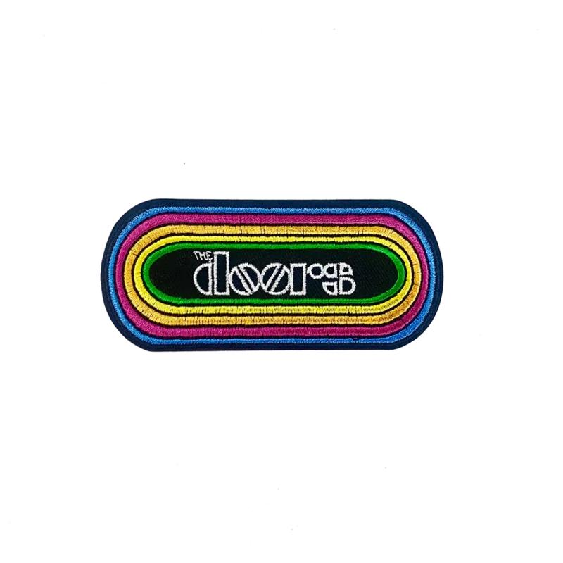 THE DOORS - KMET LOGO - EMBROIDERED PATCH