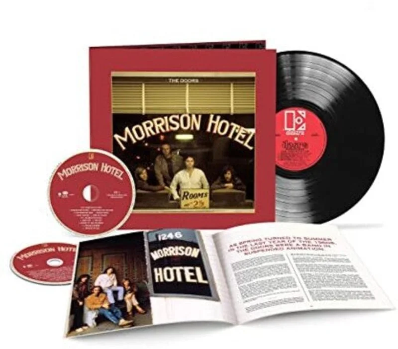 THE DOORS 'MORRISON HOTEL' DELUXE 50TH ANNIVERSARY EDITION LP + 2CD