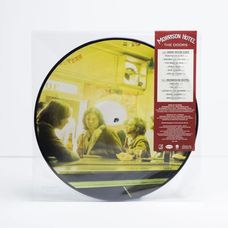 THE DOORS 'MORRISON HOTEL' LP - LTD. - PICTURE DISC
