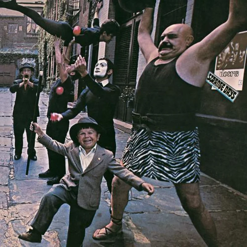 THE DOORS 'STRANGE DAYS' MONO LP