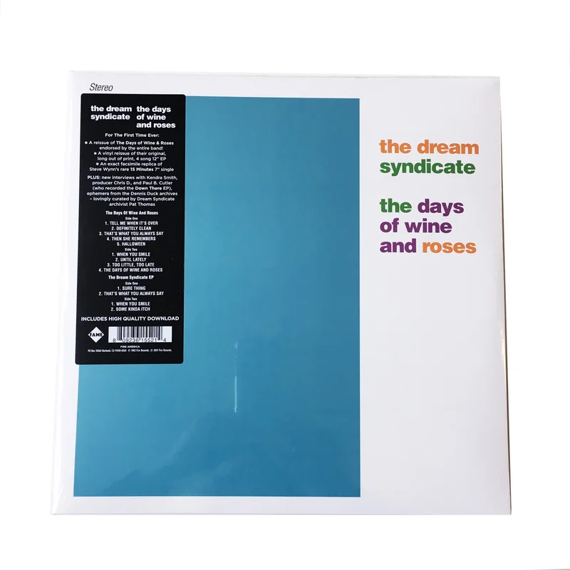 The Dream Syndicate: The Days of Wine & Roses 12"