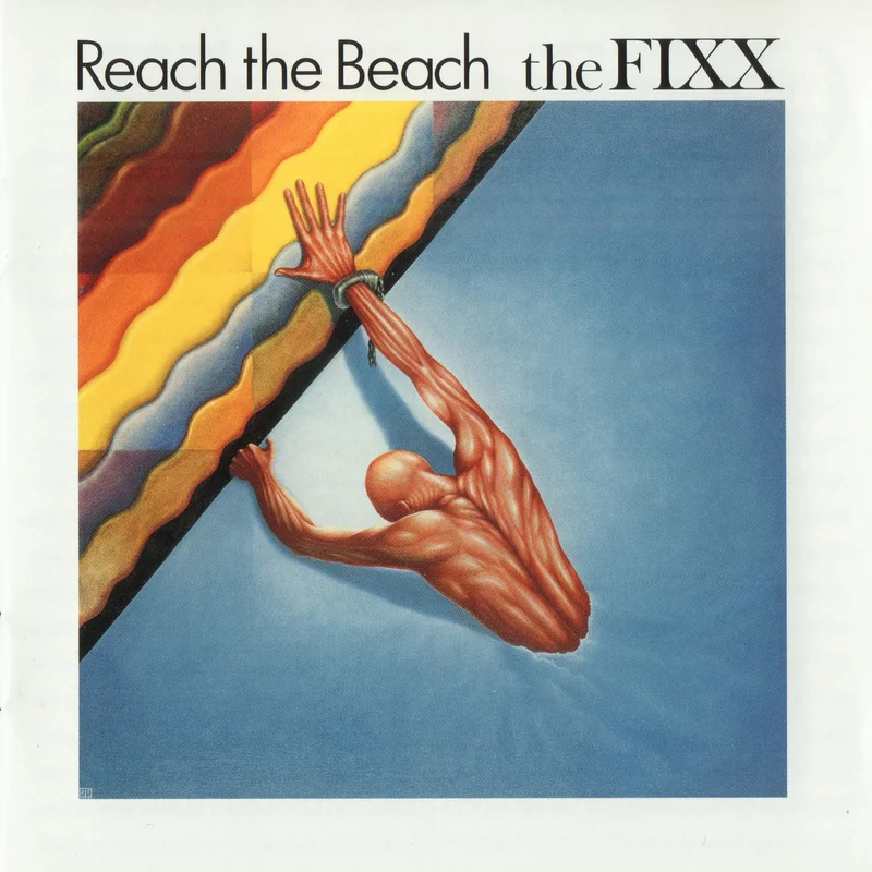 THE FIXX 'REACH THE BEACH' LP - TRANSLUCENT GOLD