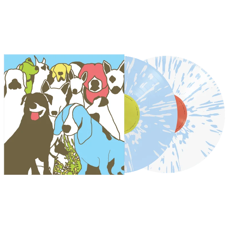 THE FORMAT DOG PROBLEMS 2LP - EXCLUSIVE - LTD. 350 -  WHITE/BABY BLUE/SPLATTER