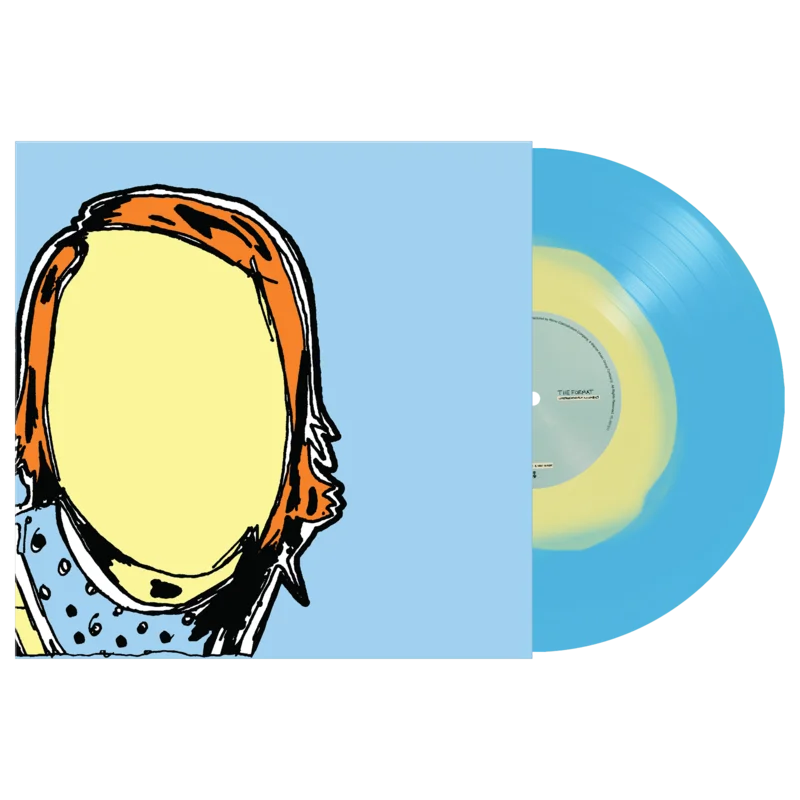 THE FORMAT INTERVENTIONS & LULLABIES LP - EXCLUSIVE - LTD. 350 - TRANSPARENT BLUE/OPAQUE YELLOW/BLOB