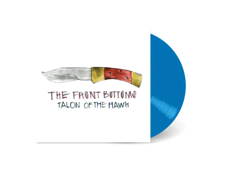THE FRONT BOTTOMS 'TALON OF THE HAWK' 10TH ANNIVERSARY EDITION LP - TURQUOISE BLUE
