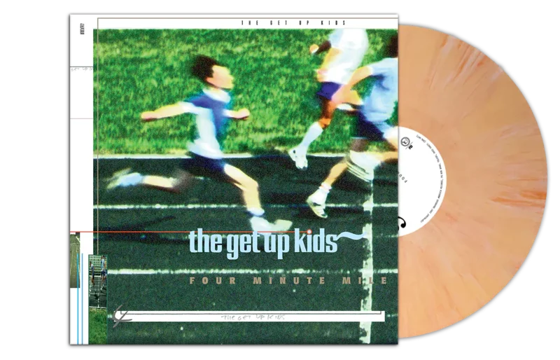 THE GET UP KIDS FOUR MINUTE MILE 25TH ANNIVERSARY LP - EXCLUSIVE - LTD. 500 - DREAMSICLE