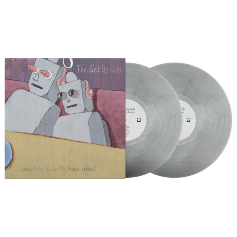 THE GET UP KIDS - SOMETHING TO WRITE HOME ABOUT - 25TH ANNIVERSARY EDITION - SILVER COLOR - 2-LP - VINYL LP