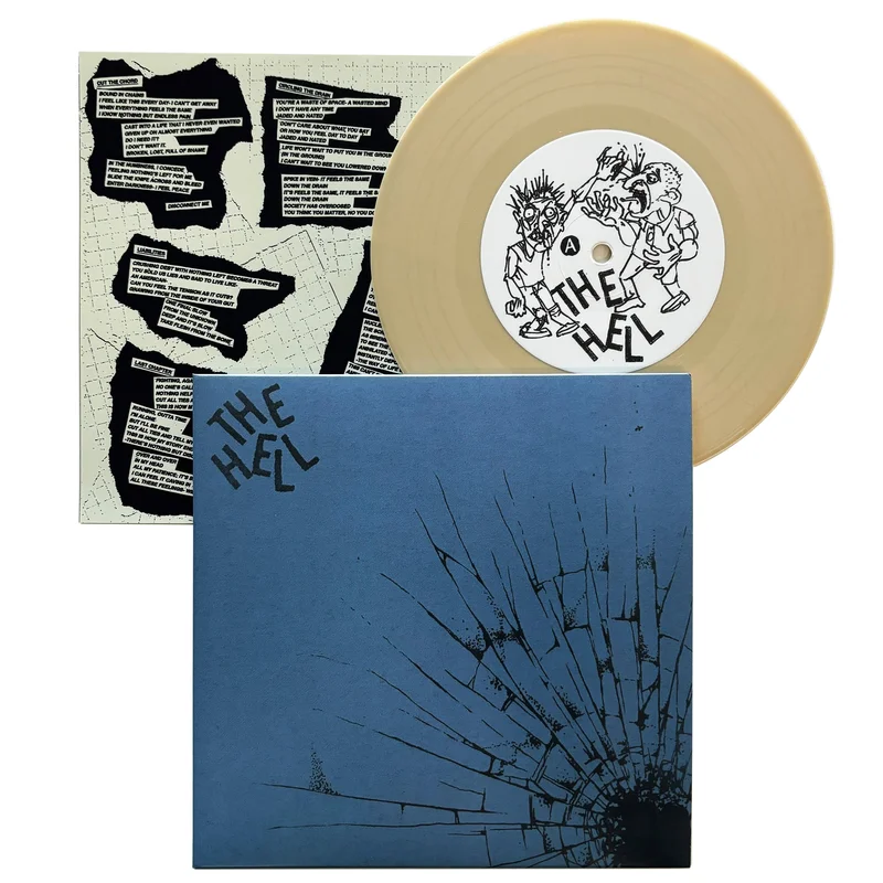 The Hell: S/T 7" cream vinyl