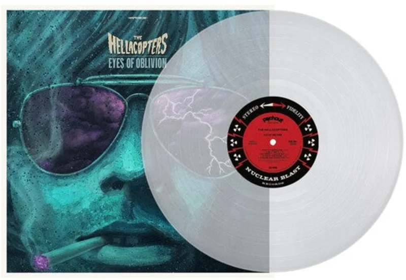 THE HELLACOPTERS 'EYES OF OBLIVION' LP - CLEAR