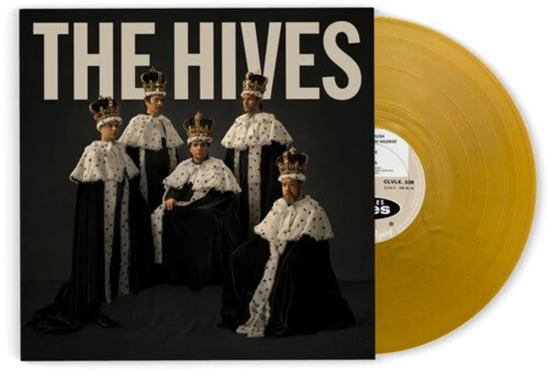 THE HIVES 'THE HIVES FOREVER FOREVER THE HIVES' LP - GOLD