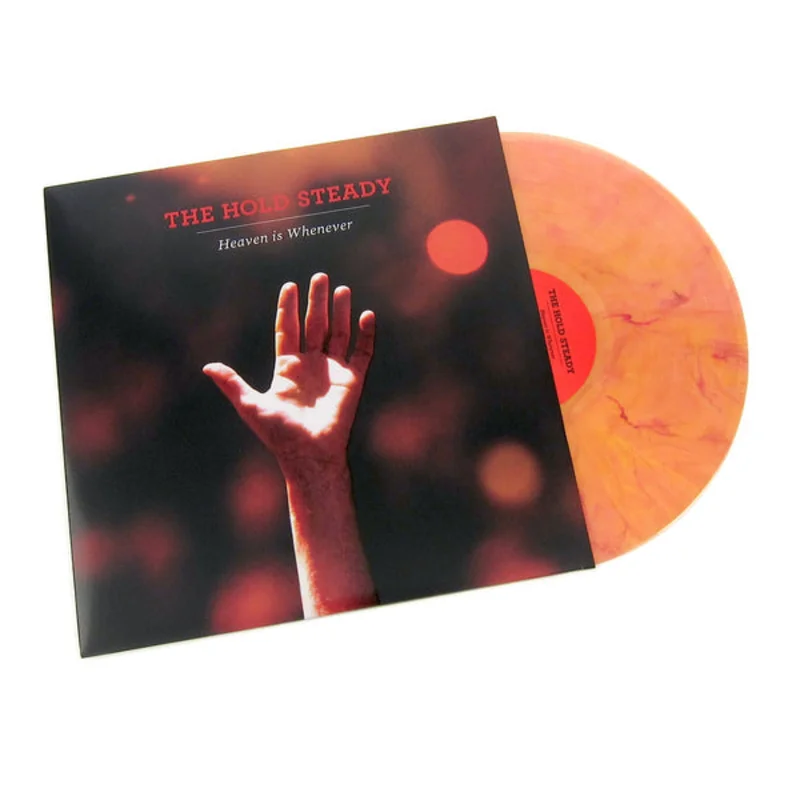 THE HOLD STEADY 'HEAVEN IS WHENEVER' 2LP - RED/ORANGE
