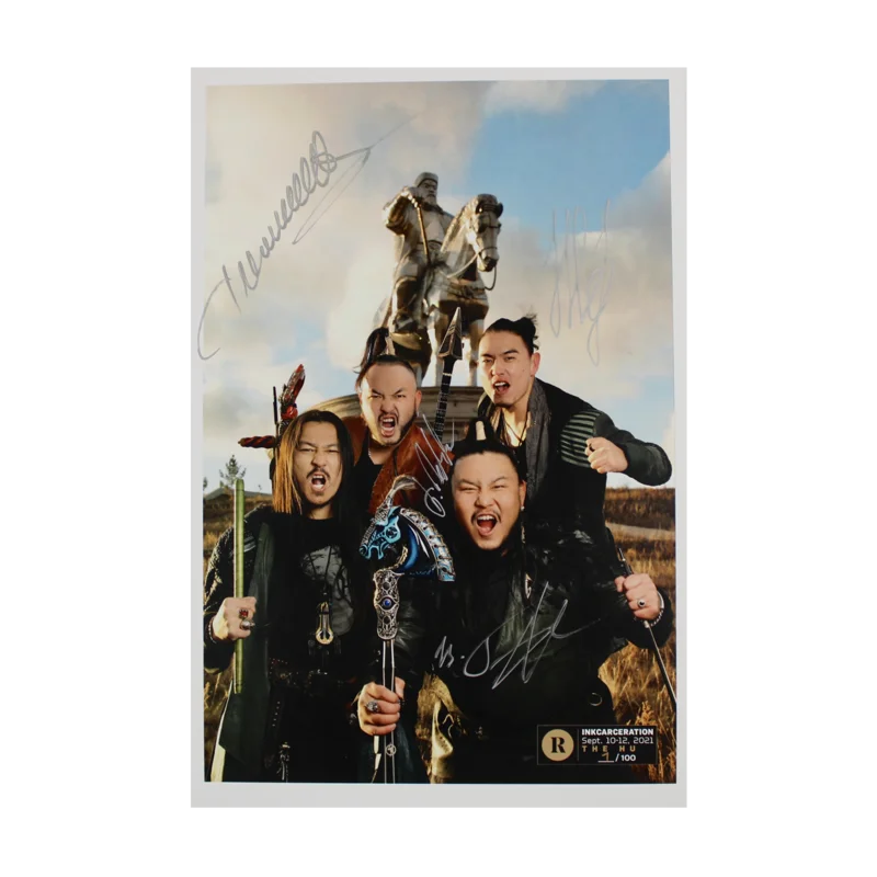 THE HU X REVOLVER X INKCARCERATION - SIGNED FESTIVAL POSTER
