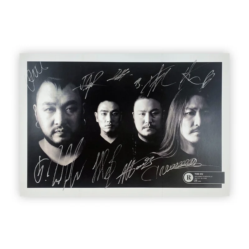 THE HU x REVOLVER x WELCOME TO ROCKVILLE 2022 - NUMBERED POSTER - EXCLUSIVE - LTD.