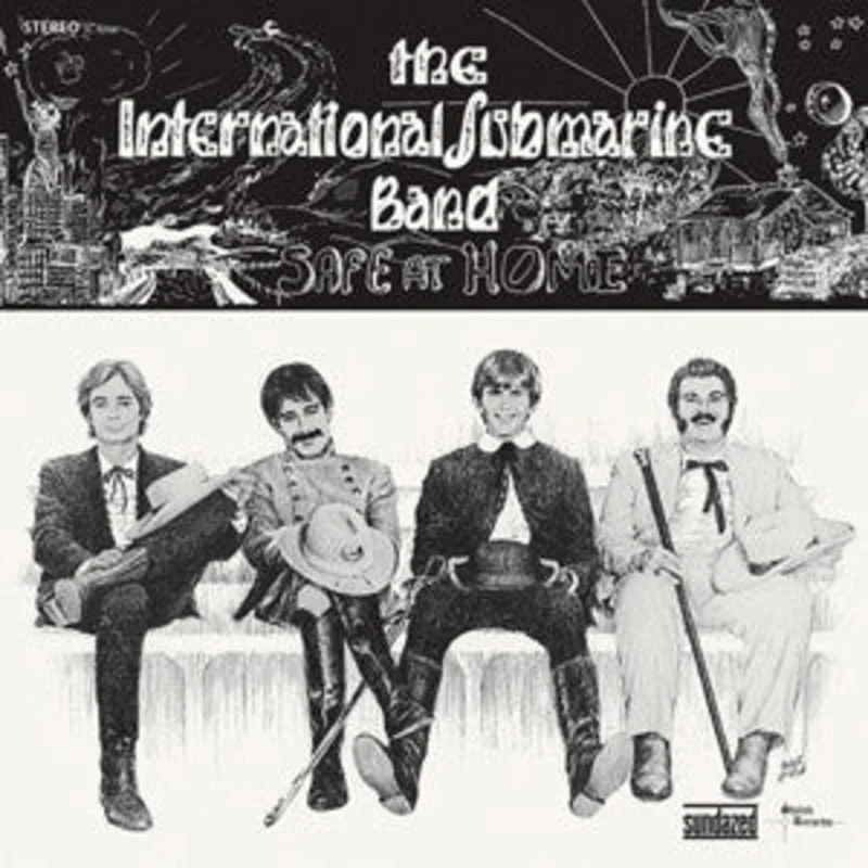 THE INTERNATIONAL SUBMARINE BAND 'SAFE AT HOME' WHITE LP
