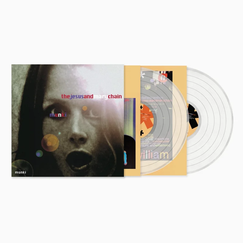 THE JESUS AND MARY CHAIN MUNKI 2LP - EXCLUSIVE - LTD. 500 -  ULTRA CLEAR