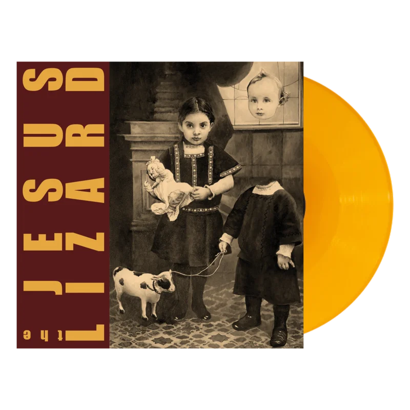 THE JESUS LIZARD RACK LP - EXCLUSIVE - LTD. 500 - YELLOW