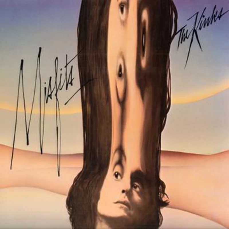 THE KINKS 'MISFITS' LP - LTD. - TRANSLUCENT BLUE