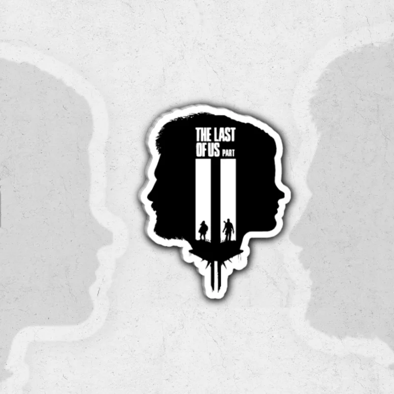 The last of us part II - Holographic vinyl sticker