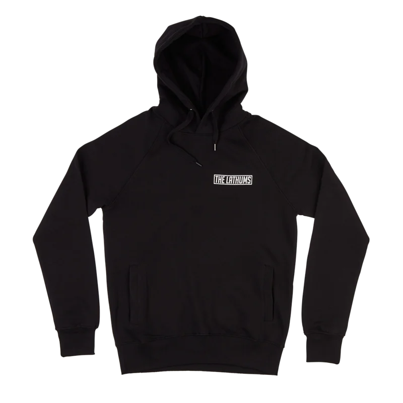 The Lathums White Logo Hoodie