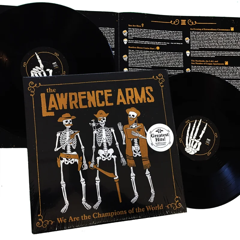 The Lawrence Arms: We Are the Champtions 12"