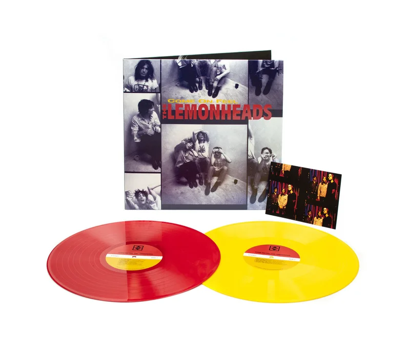 THE LEMONHEADS 'COME ON FEEL' 30TH ANNIVERSARY EDITION 2LP - RED/YELLOW