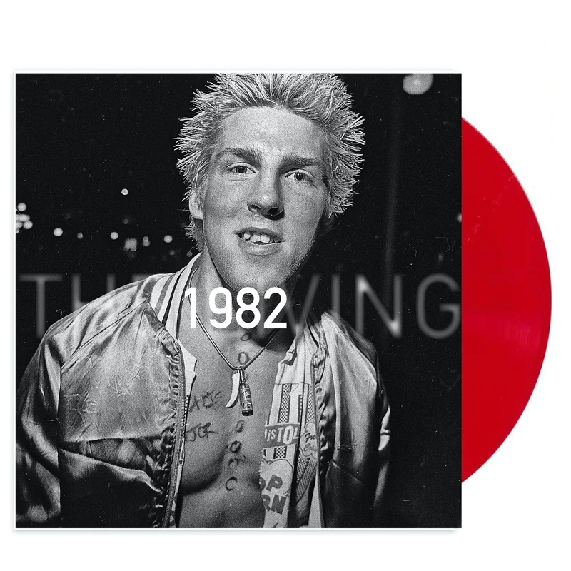 THE LIVING '1982' LP - EXCLUSIVE - LTD. 500 - TRANSLUCENT RUBY