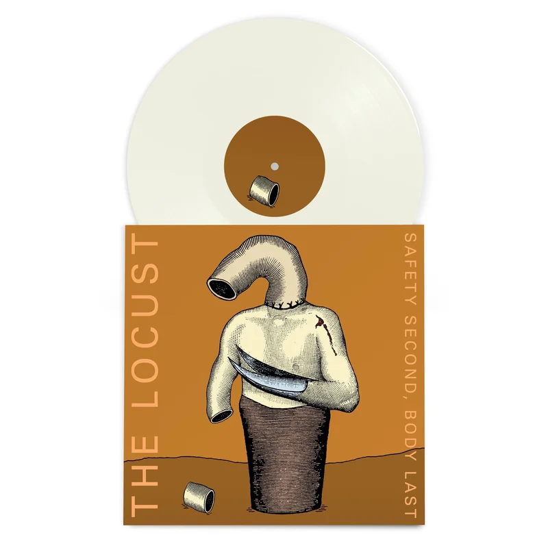 THE LOCUST SAFETY SECOND, BODY LAST' EP - EXCLUSIVE - LTD. 200 - WHITE