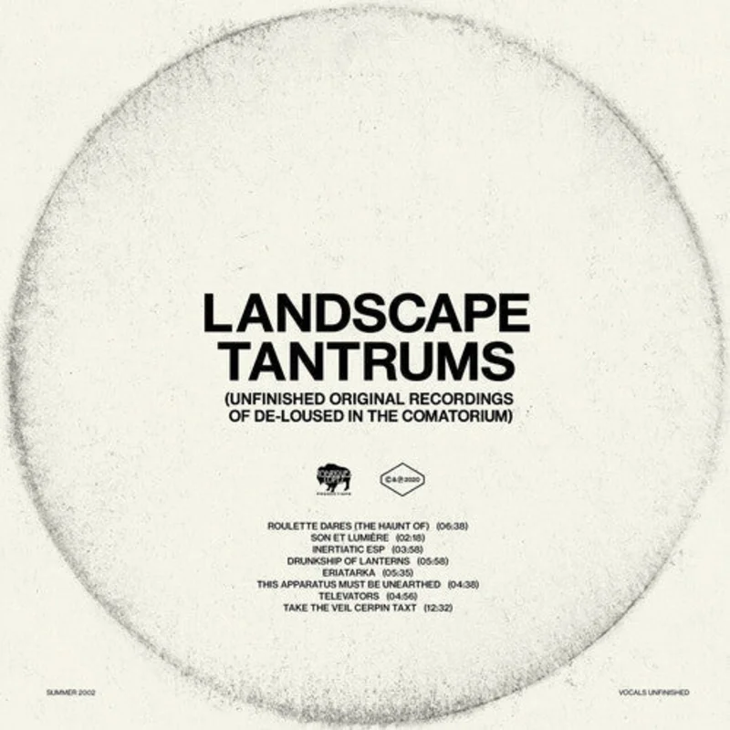 THE MARS VOLTA 'LANDSCAPE TANTRUMS - UNFINISHED ORIGINAL RECORDINGS OF DE-LOUSED IN THE COMATORIUM' LP - GLOW IN THE DARK