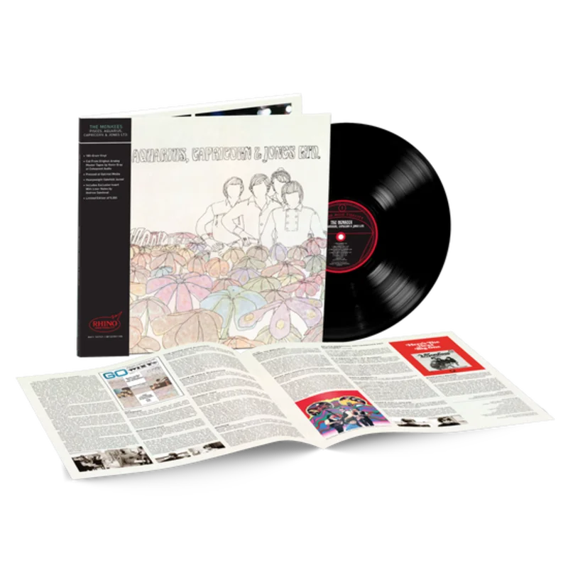 THE MONKEES - PISCES, CAPRICORN, AQUARIUS & JONES LTD. - RHINO HIGH FIDELITY EDITION - VINYL LP