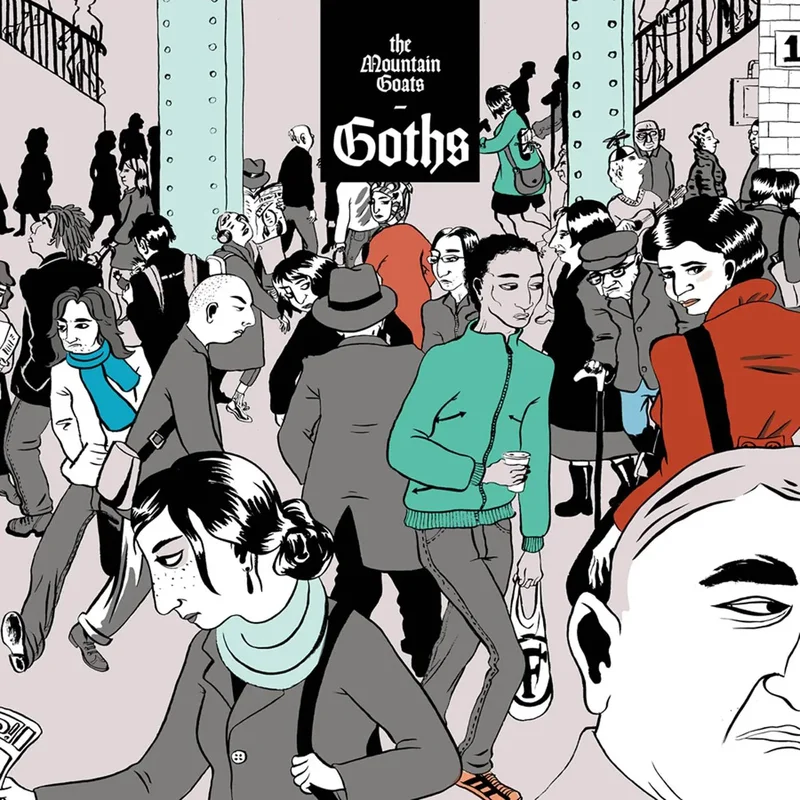 THE MOUNTAIN GOATS - GOTHS - 2-LP - VINYL LP
