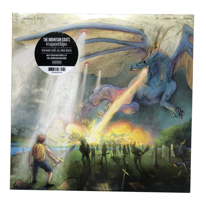 The Mountain Goats: In League with Dragons 12"