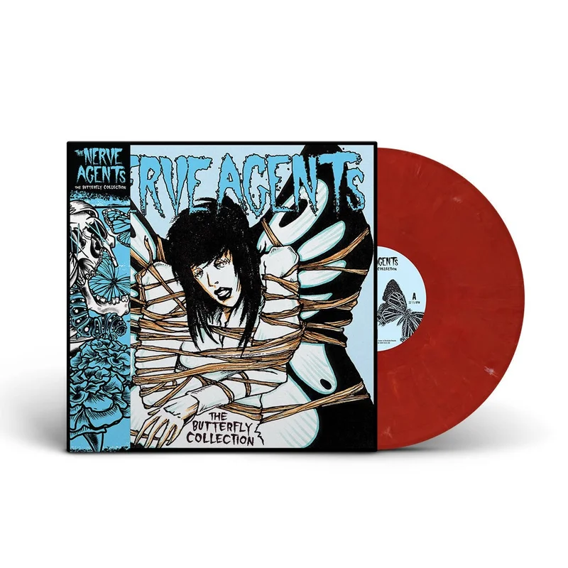 The Nerve Agents: The Butterfly Collection 12" (deluxe edition; red marble vinyl)