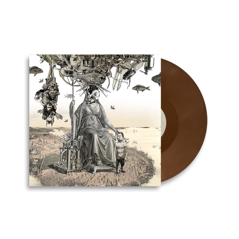 THE NUMBER TWELVE LOOKS LIKE YOU MONGREL LP - EXCLUSIVE - LTD. 100 - OPAQUE BROWN