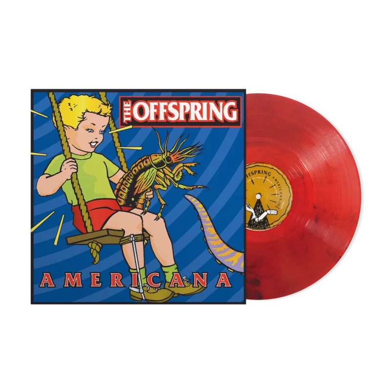 THE OFFSPRING AMERICANA LP - EXCLUSIVE - LTD. 500 -  RED SMOKE