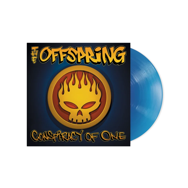 THE OFFSPRING CONSPIRACY OF ONE 25TH ANNIVERSARY LP - EXCLUSIVE - LTD. 500 - TRANSLUCENT COBALT BLUE