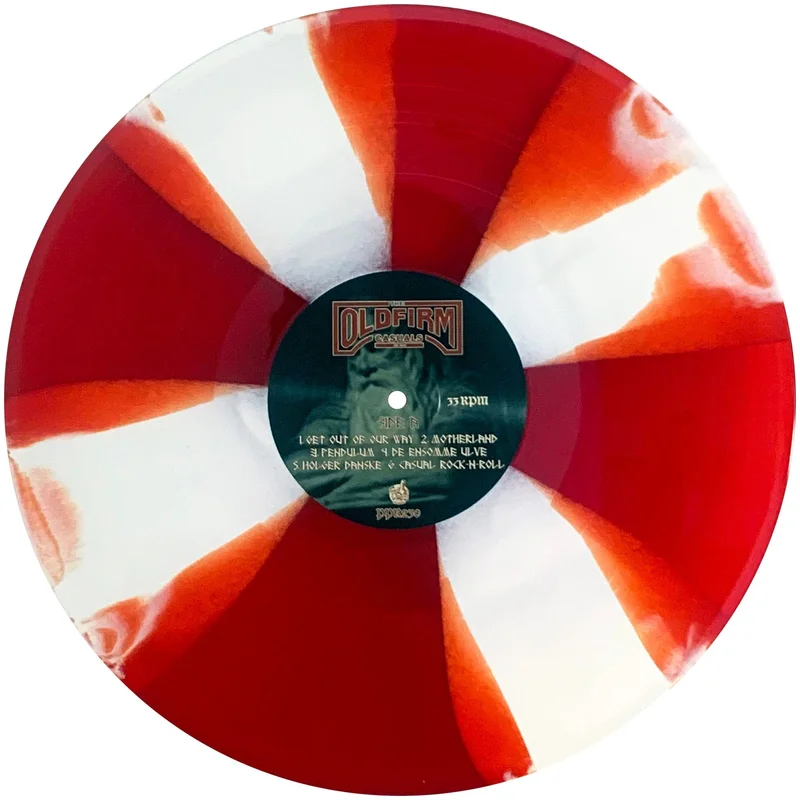 THE OLD FIRM CASUALS 'HOLGER DANSKE' LP - DANISH FLAG