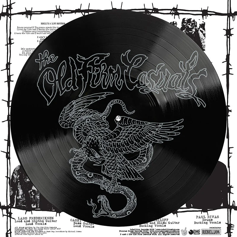 THE OLD FIRM CASUALS 'WARTIME ROCK 'N' ROLL' 12" EP - IMPORT
