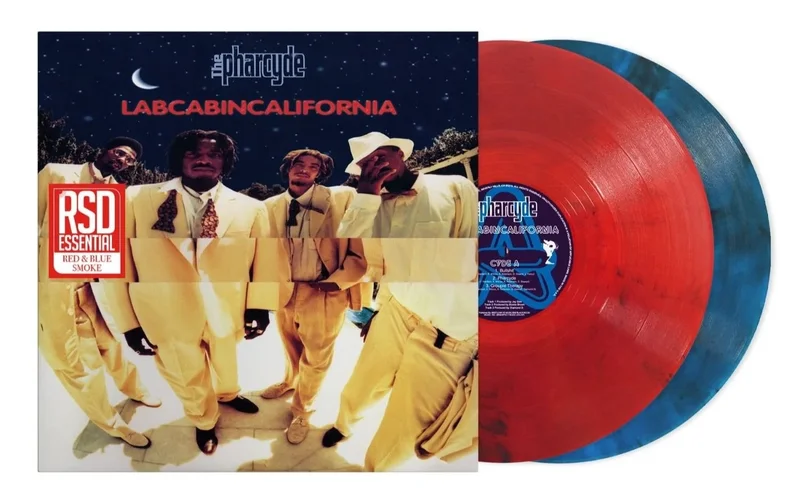 The Pharcyde: Labcabincalifornia 2x12" (blue and red smoke vinyl)