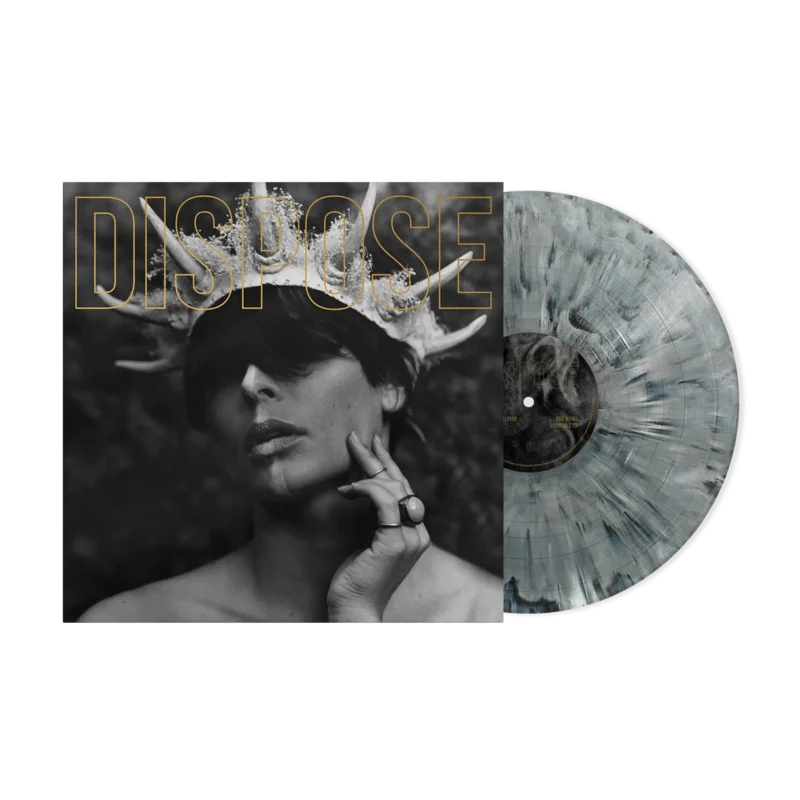 THE PLOT IN YOU DISPOSE GOLD EDITION LP - EXCLUSIVE - LTD. 300 - GREY MARBLE