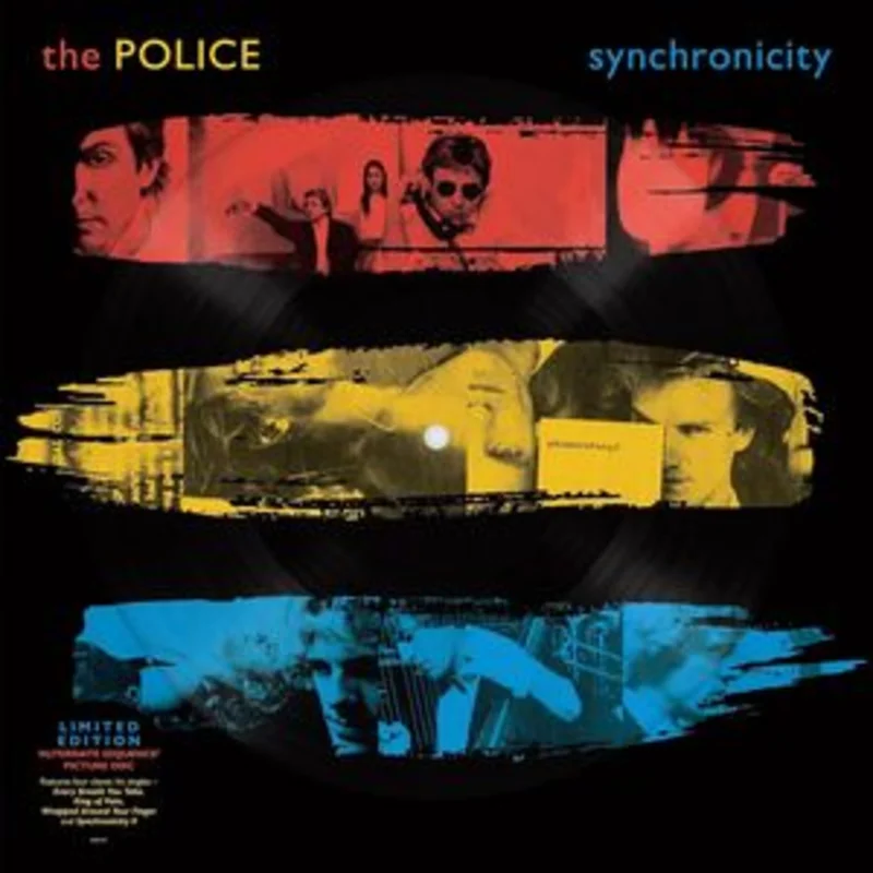 THE POLICE 'SYNCHRONICITY' LP - PICTURE DISC