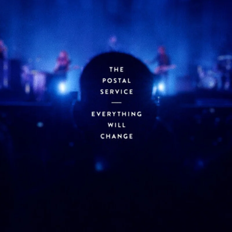 THE POSTAL SERVICE - EVERYTHING DID CHANGE - LAVENDER & BLUE COLOR - 2-LP - VINYL LP