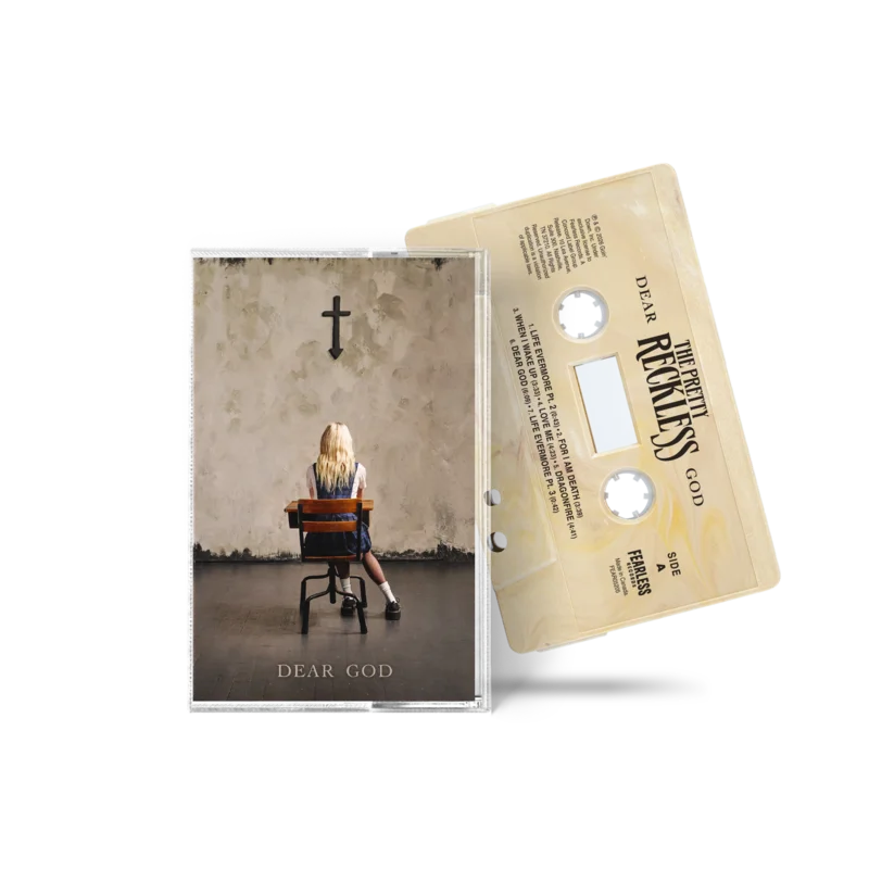 THE PRETTY RECKLESS DEAR GOD CASSETTE (Cappuccino Swirl)