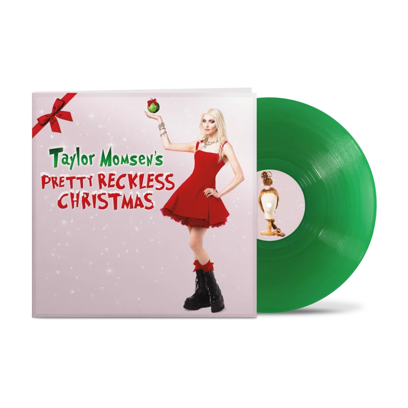 THE PRETTY RECKLESS TAYLOR MOMSEN'S PRETTY RECKLESS CHRISTMAS EP - EXCLUSIVE - LTD. 300 - TRANSLUCENT EMERALD
