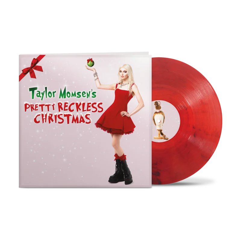 THE PRETTY RECKLESS - TAYLOR MOMSEN'S PRETTY RECKLESS CHRISTMAS - RUBY RED COLOR - VINYL LP