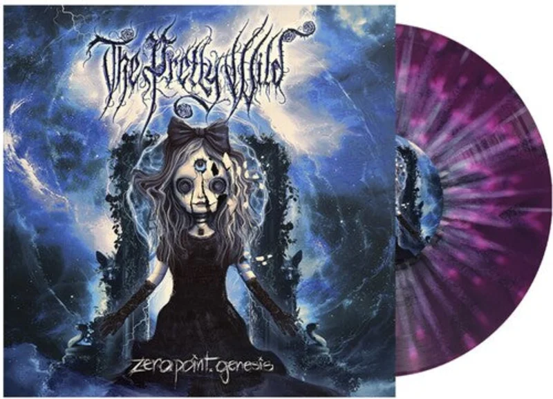 THE PRETTY WILD ZERO.POINT.GENESIS LP (Black in Purple Color in Color w/ White Splatter Colored Vinyl)