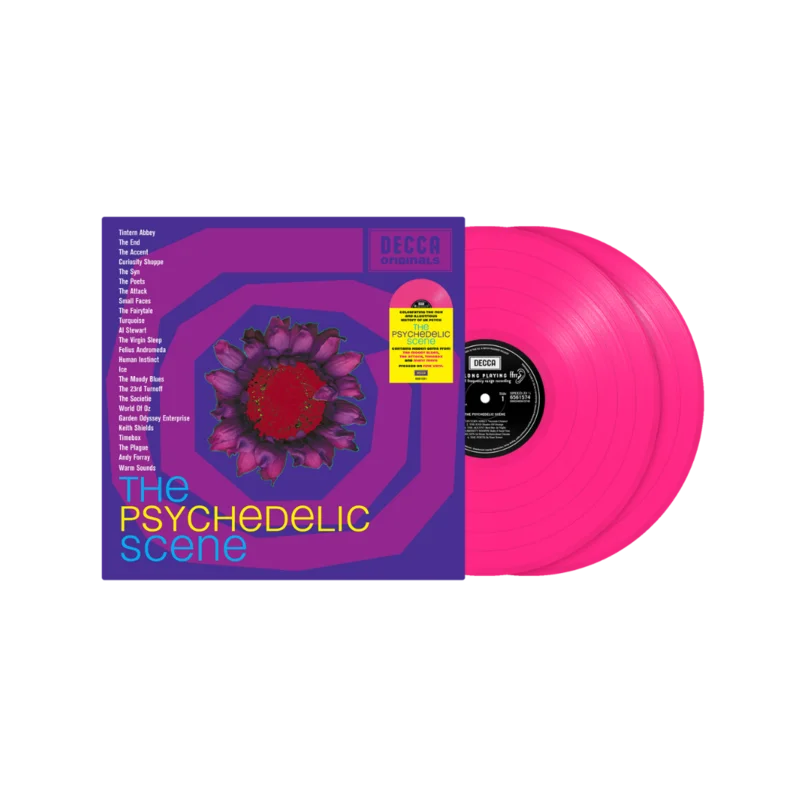 The Psychedelic Scene: Pink Vinyl LP
