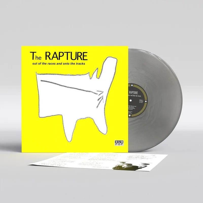 The Rapture: Out Of The Races & Onto The Tracks 12" (silver vinyl) (PRE-ORDER)